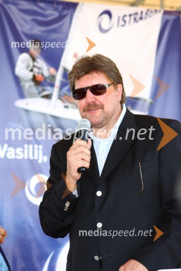 Igor Bavčar, predsednik uprave Istrabenz in nekdanji vodja Odbora za varstvo človekovih pravicSprejem Vasilija Žbogarja v Izoli