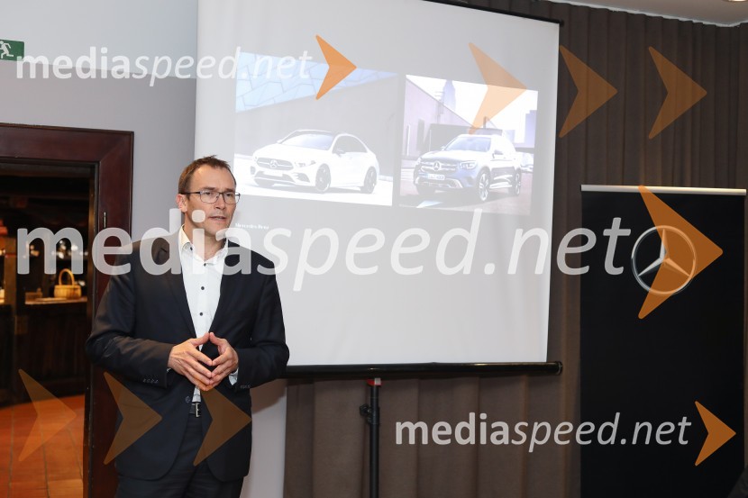  Rasto Oderlap, direktor, podjetje Autocommerce d.o.o.Mercedes-Benz A limuzina, GLC in GLC kupe, slovenske predstavitve