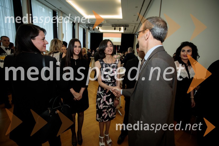  ... ;  Yasmine Akef, tretja sekretartka, veleposlaništvo Arabske Republike Egipt;  Nermeen Sayed;  ... ;  Sherin BarakatEgiptovski nacionalni dan, praznovanje in sprejem egiptovskega veleposlanika