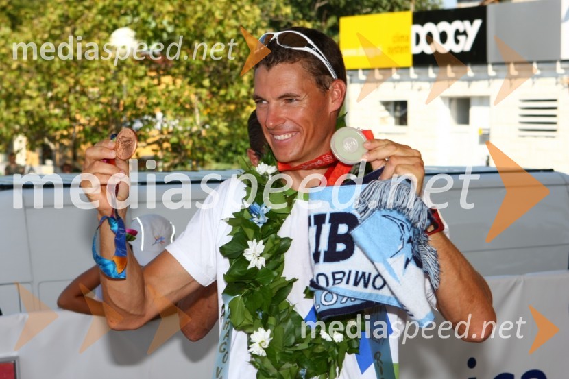 Vasilij Žbogar, olimpijski jadralecSprejem Vasilija Žbogarja v Izoli