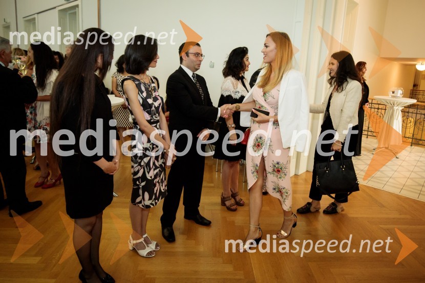  ... ;  ... ;  ... ;  ... ;  Sara Ducman, Ljubljana nepremičnine d.o.o.;  Maja Marčič, Miss Vojvodine 2017, Miss Porto Carras 2017, Miss Universe 2018Egiptovski nacionalni dan, praznovanje in sprejem egiptovskega veleposlanika