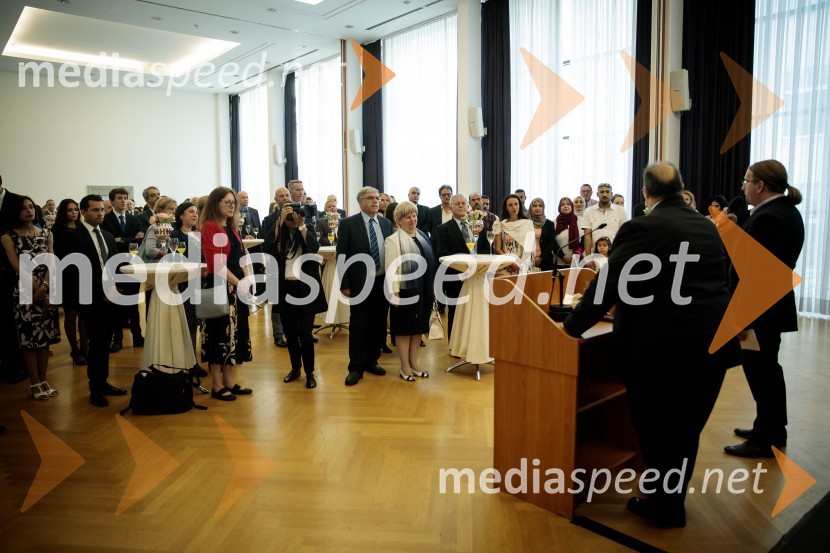 Sprejem ob Egiptovskem državnem praznikuEgiptovski nacionalni dan, praznovanje in sprejem egiptovskega veleposlanika