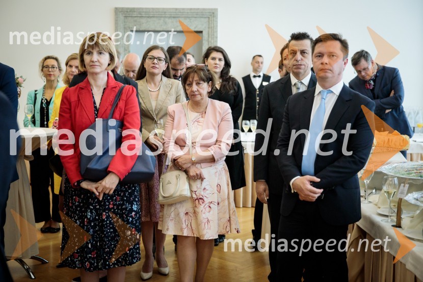 Egiptovski nacionalni dan, praznovanje in sprejem egiptovskega veleposlanika