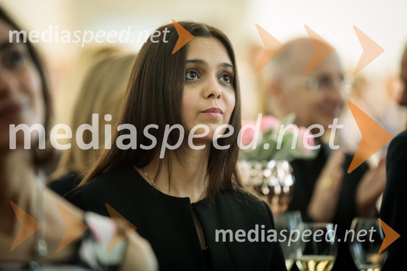  Yasmine Akef, tretja sekretartka, veleposlaništvo Arabske Republike EgiptEgiptovski nacionalni dan, praznovanje in sprejem egiptovskega veleposlanika