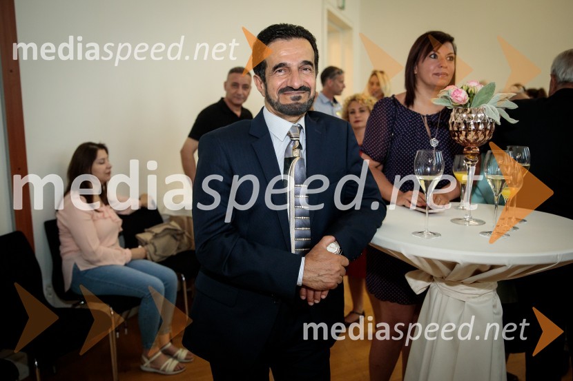 univ. dipl. inž. kraj. arh. Arkan Al Nawas, slikarEgiptovski nacionalni dan, praznovanje in sprejem egiptovskega veleposlanika