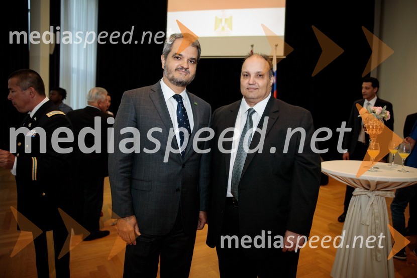  ... ;  Youssef Diaeldin Mekkawy, veleposlanik Arabske republike EgiptEgiptovski nacionalni dan, praznovanje in sprejem egiptovskega veleposlanika