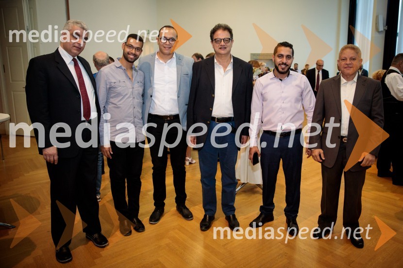 Egiptovski nacionalni dan, praznovanje in sprejem egiptovskega veleposlanika