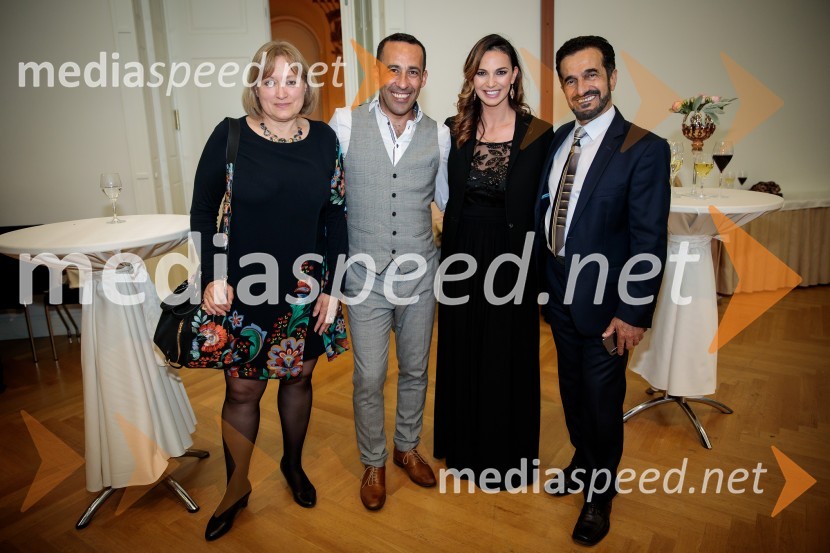  Marija Al Nawas, dipl. m.s., Stolomoška klinika;  Mahmud Al-khatib, glasbenik;  Lea Zorc, osebna asistentka veleposlanika, veleposlaništvo Arabske republike Egipt; univ. dipl. inž. kraj. arh. Arkan Al Nawas, slikarEgiptovski nacionalni dan, praznovanje in sprejem egiptovskega veleposlanika