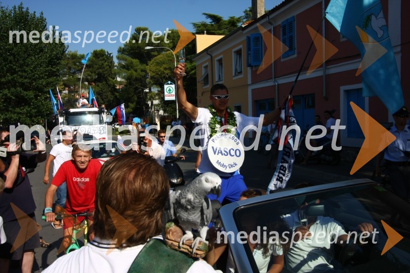 Vasilij Žbogar, olimpijski jadralecSprejem Vasilija Žbogarja v Izoli