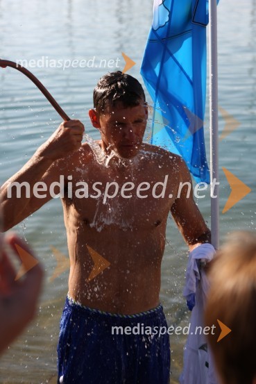 Vasilj Žbogar, olimpijski jadralecSprejem Vasilija Žbogarja v Izoli