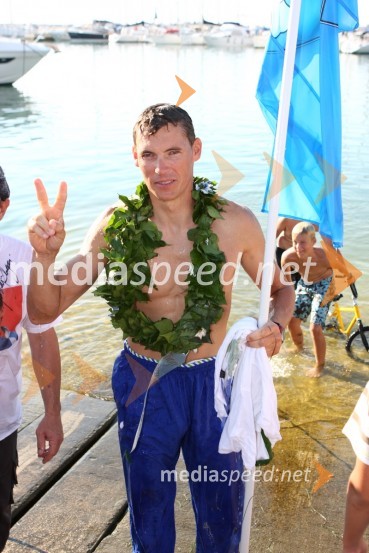 Vasilj Žbogar, olimpijski jadralecSprejem Vasilija Žbogarja v Izoli