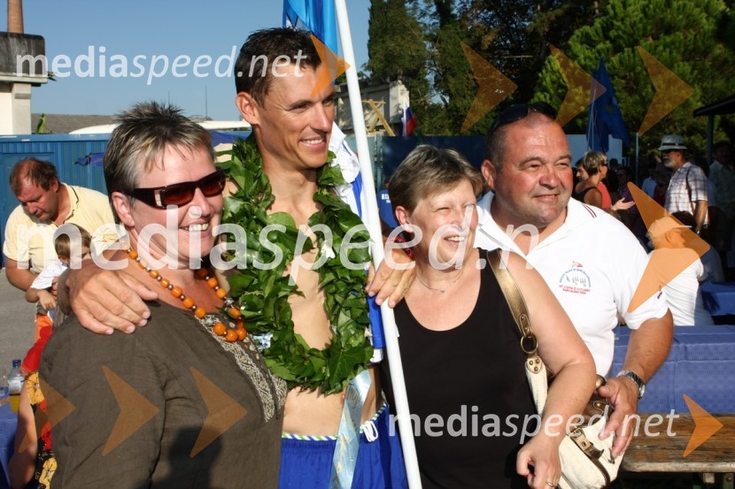 ... in Vasilj Žbogar, olimpijski jadralec, ...Sprejem Vasilija Žbogarja v Izoli