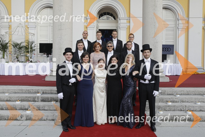  Aljaž Planinšek, plesalec;  Andraž Krajnc;  Silvo Katalenič, član protokola;  Maja Križan, vodja prireditve Anin ples;  Biserka Križan;  Žiga Zdovc;  Marija Terezija Kolman, violinistka;  Franci Križan, organizator Aninega plesa;  Urša Jager;  Nejc Božak;  Sebastijan Bevc;  Kristina Zvonar;  Jakob Cvetko, član protokola;  Luka KidričAnin ples 2019