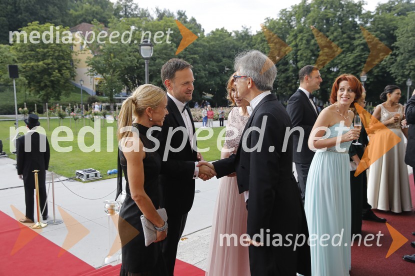  Mirjam Bolta;  Franci Bolta, direktor znamke Audi pri podjetju Porsche Slovenija d.o.o.;  Biserka Križan;  Franci Križan, organizator Aninega plesa;  Boris Nakov, Alset d.o.o.;  Alenka MajerAnin ples 2019