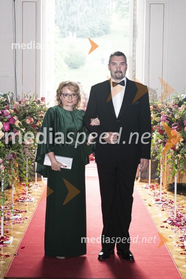 prof. dr. Liljana Rihter, Fakulteta za socialno delo; mag. Andrej Rihter, član uprave, Pošta Slovenije, d.o.o.Anin ples 2019