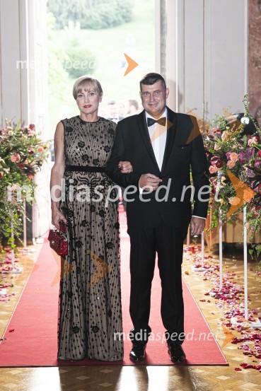  Irena Bijol;  Janez Bijol,  direktor podjetja Bijol d.o.o.Anin ples 2019