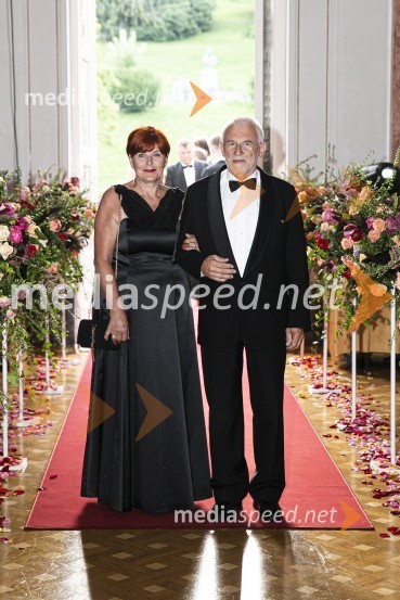  Zdenka Peršolja;  Ivan Peršolja, predsednik Društva za razvoj pivske kulture- Sommelier SlovenijeAnin ples 2019