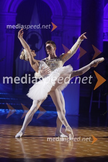  Jelena Lečić, baletna solistka;  Filip Jurič, baletni plesalecAnin ples 2019