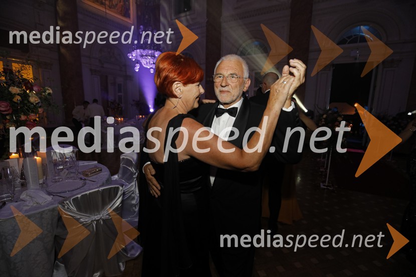  Zdenka Peršolja;  Ivan Peršolja, predsednik Društva za razvoj pivske kulture- Sommelier SlovenijeAnin ples 2019