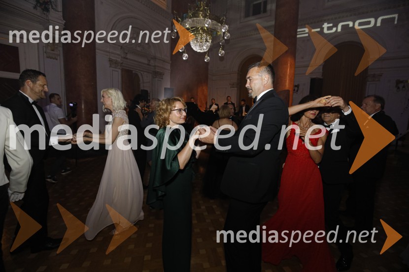 prof. dr. Liljana Rihter, Fakulteta za socialno delo; mag. Andrej Rihter, član uprave, Pošta Slovenije, d.o.o.Anin ples 2019