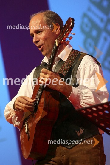 Gregor Avsenik, glasbenik in organizator Festivala Avsenik 2008Festival Avsenikov 2008