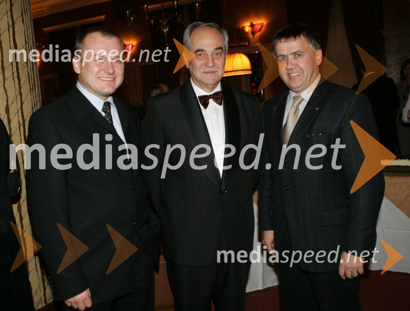 Franc Kangler, poslanec SLS; Rudi Moge, poslanec LDS in predsednik sveta v SNG Maribor in poslanec Franc Pukšič15. obletnica Casino Maribor
