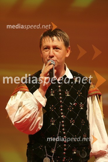 Danilo Lukan, pevec ansambla GašperjiFestival Avsenikov 2008