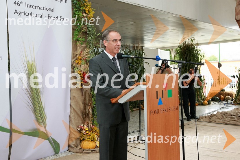 Janez Erjavec, direktor Pomurskega sejmaOtvoritev 46. mednarodnega kmetijsko-živilskega sejma v Gornji Radgoni