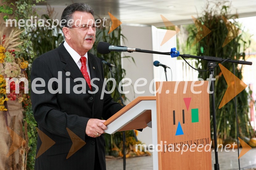 Anton Kampuš, župan občine Gornja RadgonaOtvoritev 46. mednarodnega kmetijsko-živilskega sejma v Gornji Radgoni