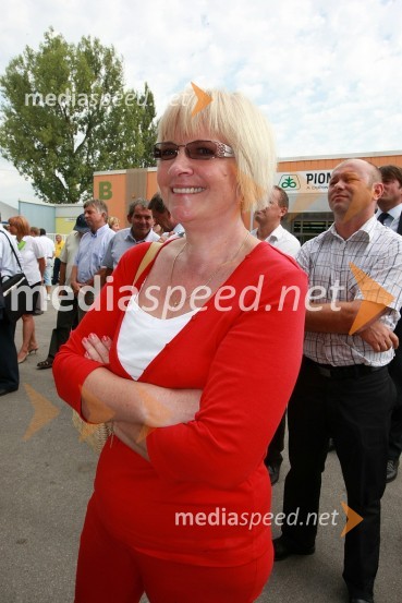 Irma Benko, direktorica radia Murski valOtvoritev 46. mednarodnega kmetijsko-živilskega sejma v Gornji Radgoni