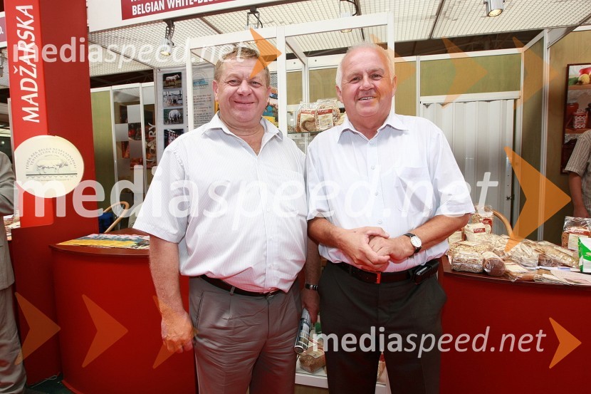 Venčeslav Senekovič, župan občine Pesnica in Edvard Čagran, župan občine ŠentiljOtvoritev 46. mednarodnega kmetijsko-živilskega sejma v Gornji Radgoni