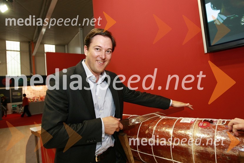 Marko Volk, direktor uprave MIP d.d. Nova GoricaOtvoritev 46. mednarodnega kmetijsko-živilskega sejma v Gornji Radgoni