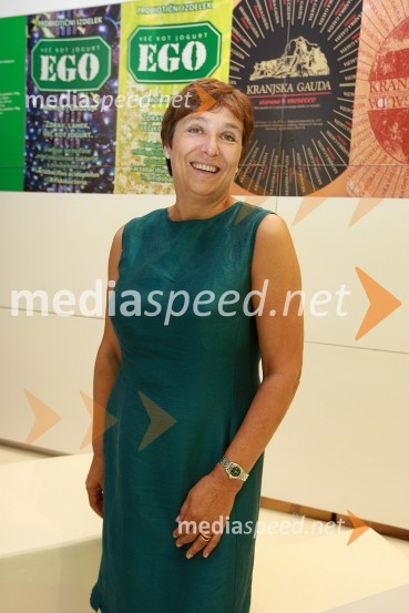 Cvetana Rijavec, predsednica uprave Ljubljanske mlekarne d.d.Otvoritev 46. mednarodnega kmetijsko-živilskega sejma v Gornji Radgoni