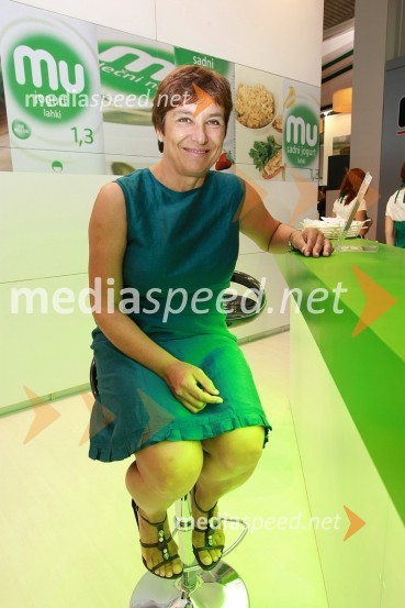 Cvetana Rijavec, predsednica uprave Ljubljanske mlekarne d.d.Otvoritev 46. mednarodnega kmetijsko-živilskega sejma v Gornji Radgoni