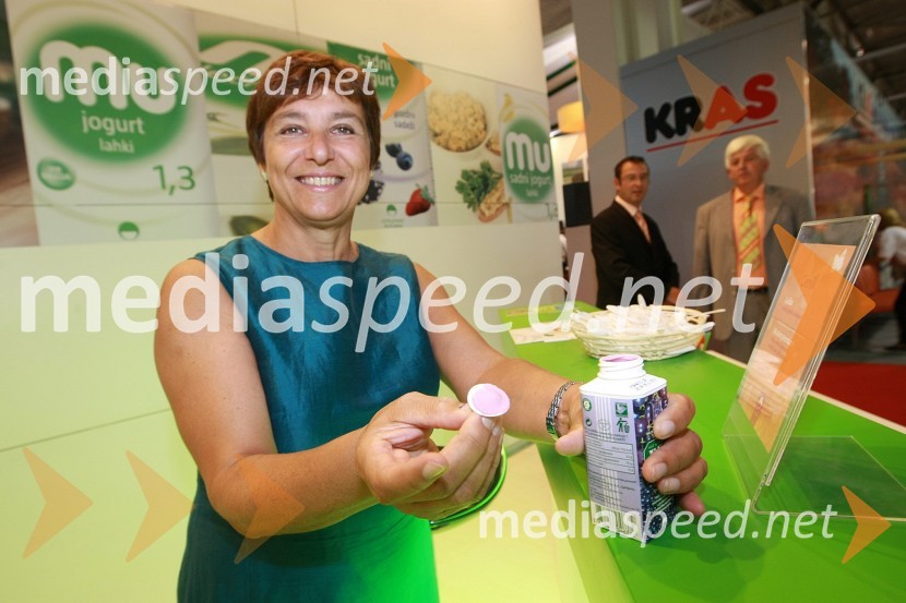 Cvetana Rijavec, predsednica uprave Ljubljanske mlekarne d.d.Otvoritev 46. mednarodnega kmetijsko-živilskega sejma v Gornji Radgoni