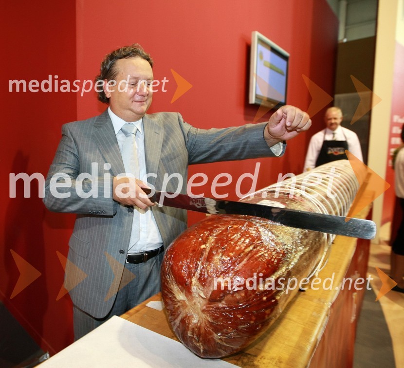 Iztok Jarc, minister za kmetijstvo, gozdarstvo in prehrano RSOtvoritev 46. mednarodnega kmetijsko-živilskega sejma v Gornji Radgoni