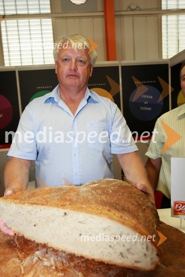Tomaž Blatnik, lastnik Pekarne BlatnikOtvoritev 46. mednarodnega kmetijsko-živilskega sejma v Gornji Radgoni