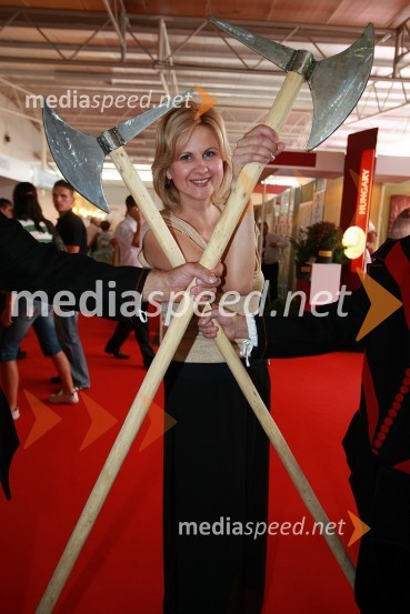 Norma Bale, direktorica Zavoda za kulturo, turizem in promocijo Gornja RadgonaOtvoritev 46. mednarodnega kmetijsko-živilskega sejma v Gornji Radgoni