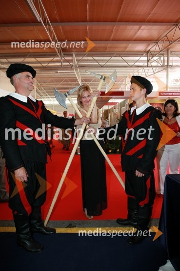 Norma Bale, direktorica Zavoda za kulturo, turizem in promocijo Gornja RadgonaOtvoritev 46. mednarodnega kmetijsko-živilskega sejma v Gornji Radgoni