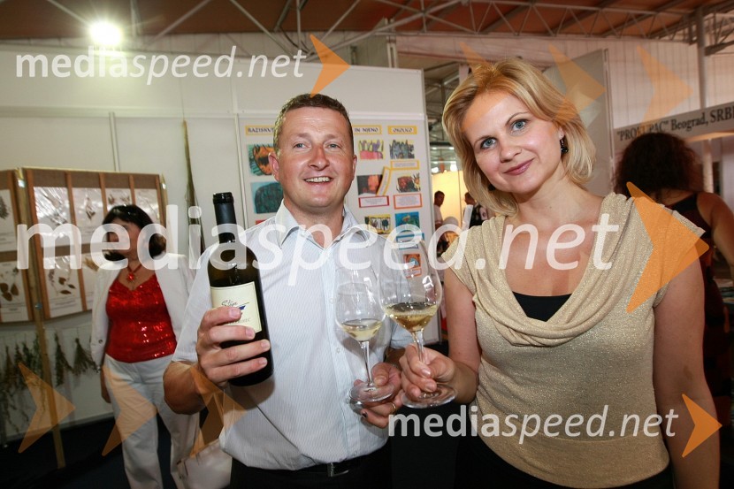 Danilo Steyer, vinogradništvo Steyer vina in Norma Bale, direktorica Zavoda za kulturo, turizem in promocijo Gornja RadgonaOtvoritev 46. mednarodnega kmetijsko-živilskega sejma v Gornji Radgoni