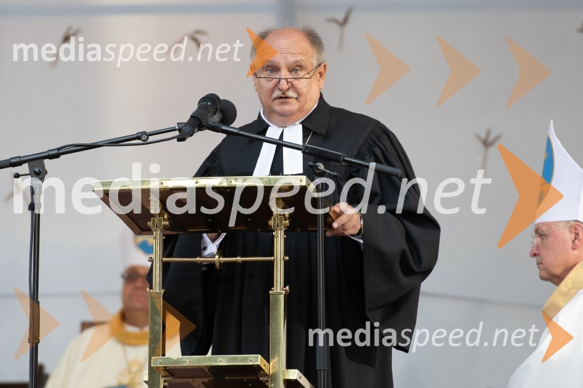 Geza Filo, evangeličanski škofDržavna proslava ob 100. obletnici združitve prekmurskih Slovencev z matičnim narodom