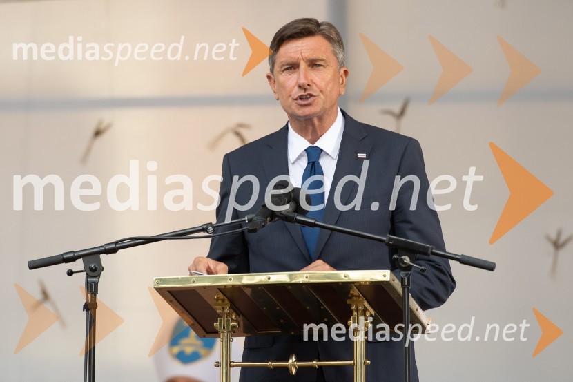  Borut Pahor, predsednik Republike SlovenijeDržavna proslava ob 100. obletnici združitve prekmurskih Slovencev z matičnim narodom