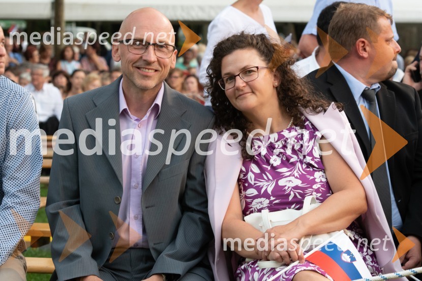 dr. Matej Gomboši, nekdanji župan Občine Beltinci;  ... Državna proslava ob 100. obletnici združitve prekmurskih Slovencev z matičnim narodom