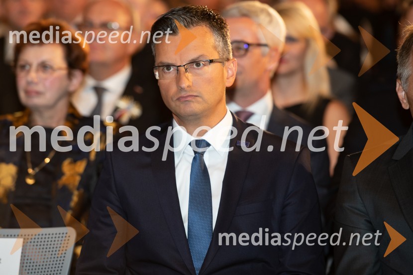  Marjan  Šarec, predsednik Vlade Republike SlovenijeDržavna proslava ob 100. obletnici združitve prekmurskih Slovencev z matičnim narodom