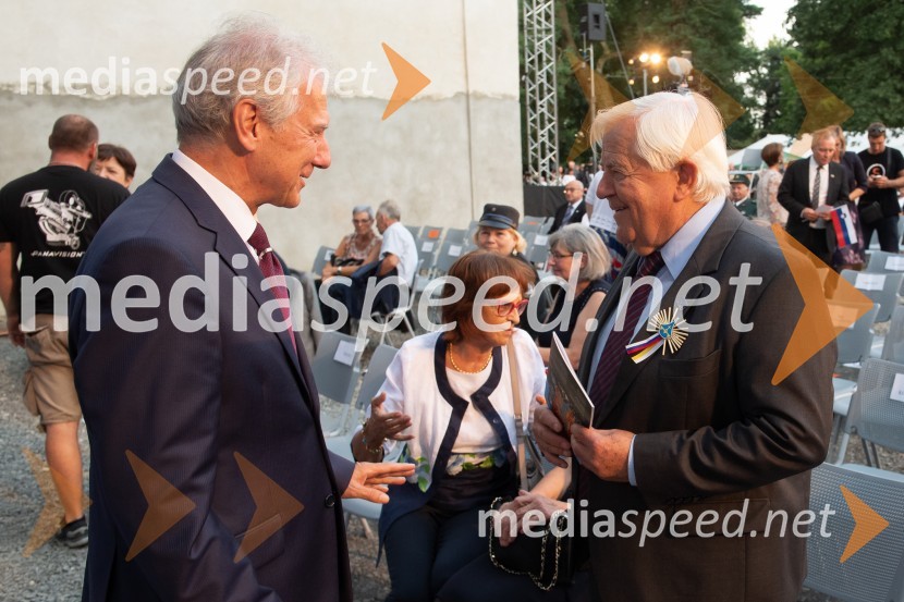  ... ;  ... ;  Milan Kučan, nekdanji predsednik Republike SlovenijeDržavna proslava ob 100. obletnici združitve prekmurskih Slovencev z matičnim narodom