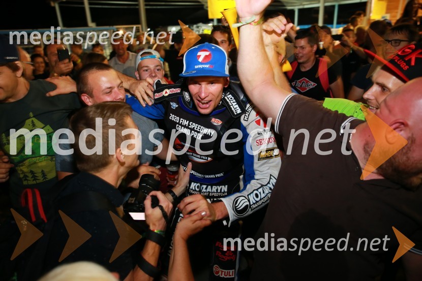  Matej Žagar, speedwayist (AMTK Ljubljana)Žagar z zmago v Speedway Grand Prix 2020