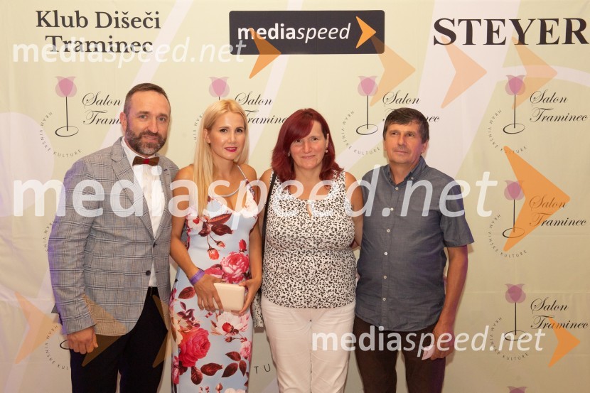  Borut  Cvetko, kreativni direktor, Mediaspeed;  Natalija Cvetko, vodja projektov, Mediaspeed;  ... ;  ... 10. Salon Traminec 2019