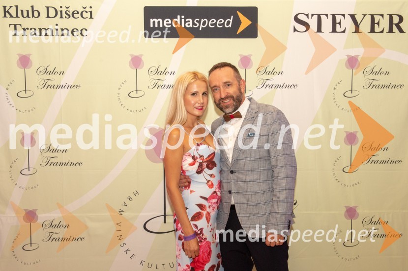  Natalija Cvetko, vodja projektov, Mediaspeed;  Borut  Cvetko, kreativni direktor, Mediaspeed10. Salon Traminec 2019