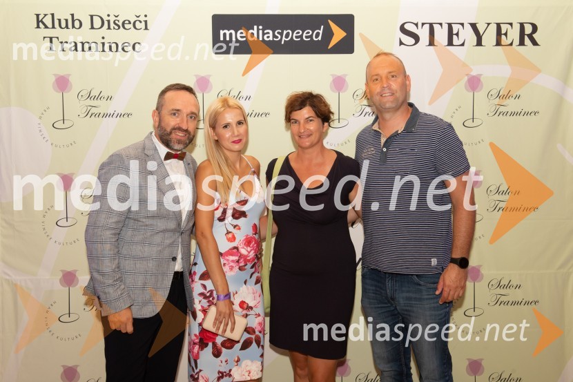  Borut  Cvetko, kreativni direktor, Mediaspeed;  Natalija Cvetko, vodja projektov, Mediaspeed;  ... ;  ... 10. Salon Traminec 2019