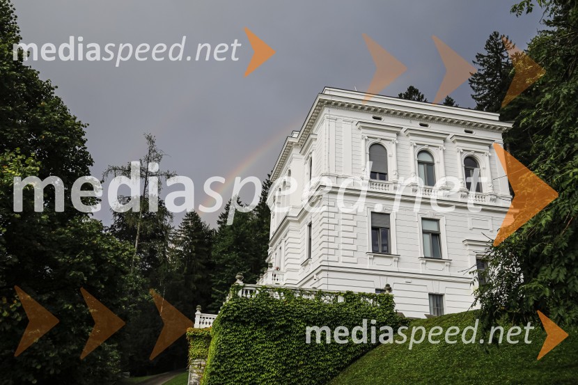 Sprejem konzularnega zbora Slovenije v Vili Beli Dvor